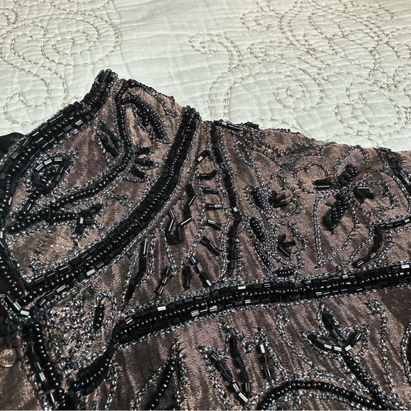 Vintage hand beaded formal jacket - Picture 9 of 9